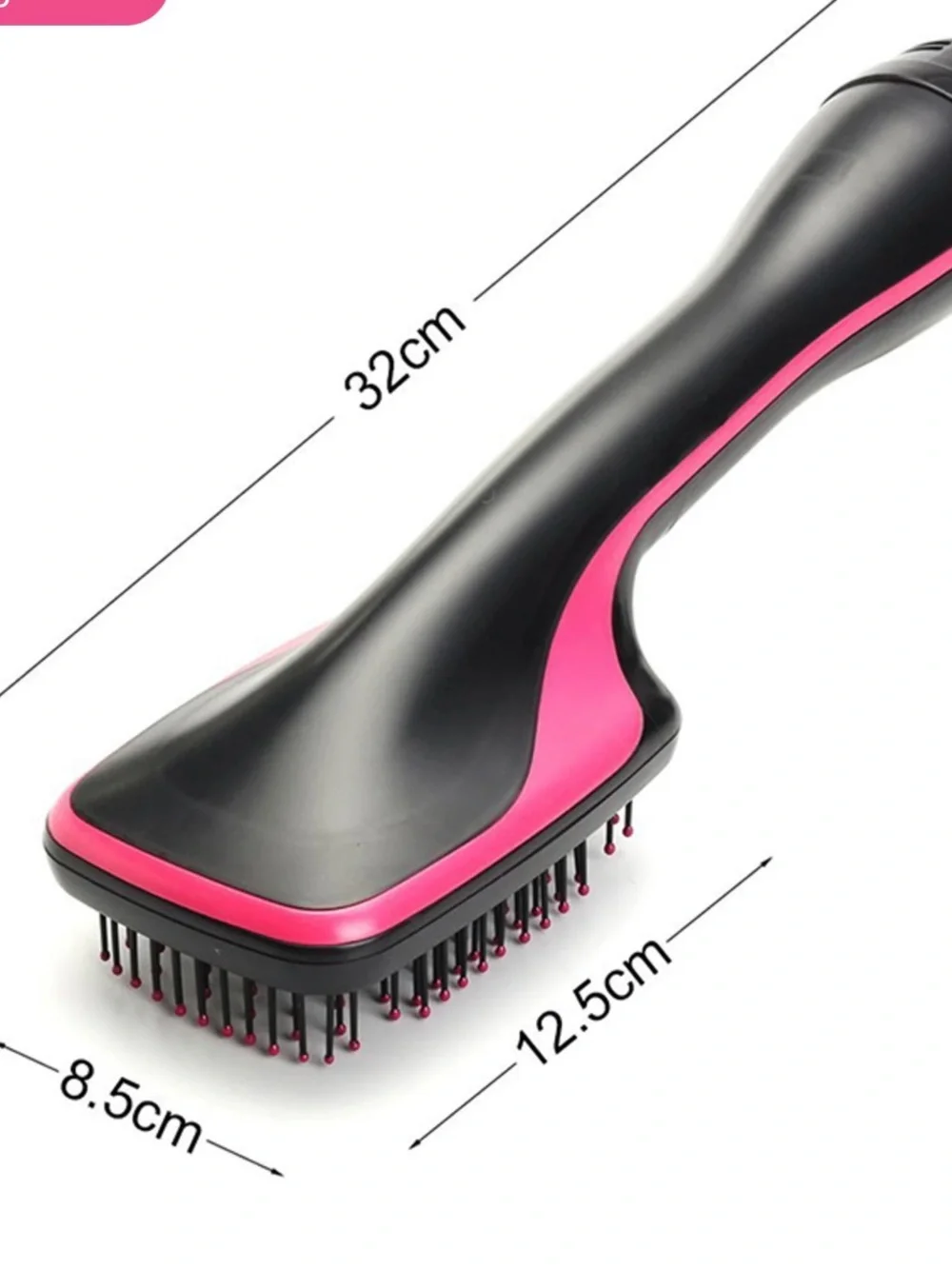 🌷NEW🌷One-Step Pink and Black Hair Dryer and Styler Brush